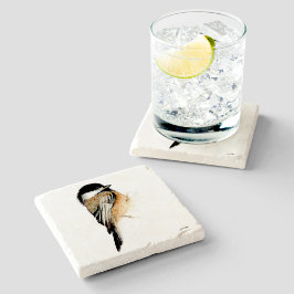 《鳥》アメリカゴガラウォーターカラーアート ストーンコースター