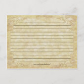 《鳥》アメリカゴガラオンさくらんぼブランチレシピカード ポストカード (裏面)