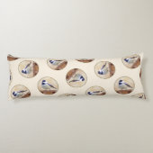 《鳥》アメリカゴガラオン絵画バードハウスオリジナルバードアート ボディピロー (裏面)