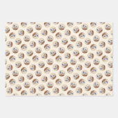 《鳥》アメリカゴガラオン絵画バードハウスオリジナルバードアート ラッピングペーパーシート (正面)