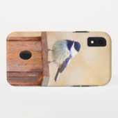 《鳥》アメリカゴガラオン絵画バードハウスオリジナルバードアート Case-Mate iPhoneケース (裏面(横))