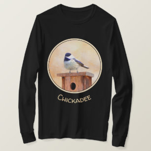 《鳥》アメリカゴガラオン絵画バードハウスオリジナルバードアート Tシャツ