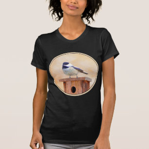 《鳥》アメリカゴガラオン絵画バードハウスオリジナルバードアート Tシャツ