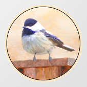 《鳥》アメリカゴガラオン絵画フィーダー – Bird Artオリジナル ウィンドウサイン (シート)