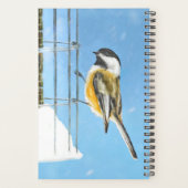 《鳥》アメリカゴガラオン絵画フィーダー – Bird Artオリジナル プランナー手帳 (裏面)