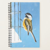 《鳥》アメリカゴガラオン絵画フィーダー – Bird Artオリジナル プランナー手帳 (正面)