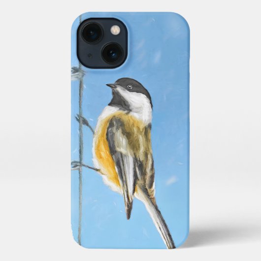 《鳥》アメリカゴガラオン絵画フィーダー – Bird Artオリジナル iPhoneケース (裏面)