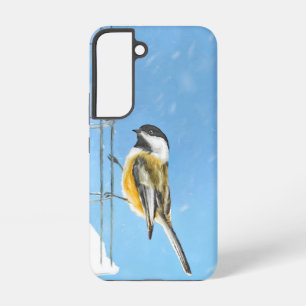 《鳥》アメリカゴガラオン絵画フィーダー – Bird Artオリジナル Samsung Galaxy S22ケース