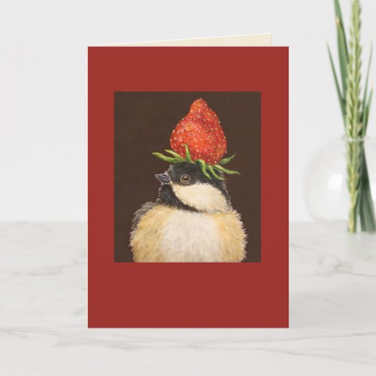 《鳥》アメリカゴガラカードをプフ カード (正面)