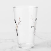 《鳥》アメリカゴガラガラス タンブラーグラス (左)