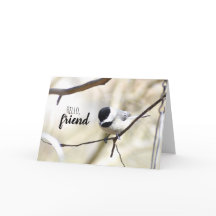 《鳥》アメリカゴガラグリーティングカード