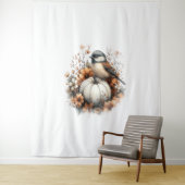 《鳥》アメリカゴガラシャツカントリーパンプキン タペストリー (インサイチュ)