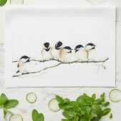 《鳥》アメリカゴガラタオル キッチンタオル (折り畳み)