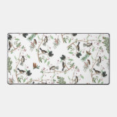 《鳥》アメリカゴガラバーズベリー&ピネコーンウォーター色 デスクマット (正面)