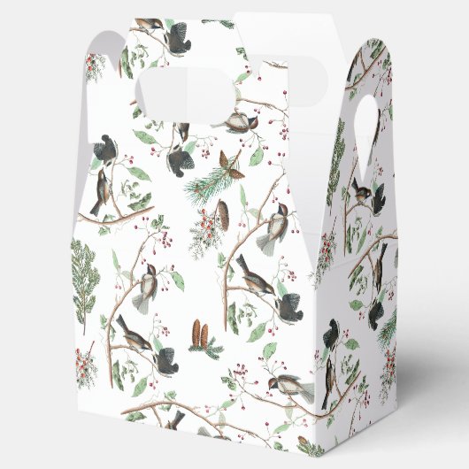 《鳥》アメリカゴガラバーズベリー&ピネコーンウォーター色 フェイバーボックス (オープン)