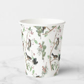 《鳥》アメリカゴガラバーズベリー&ピネコーンウォーター色 紙コップ (右)