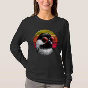 《鳥》アメリカゴガラバードサングラスサンセットレトロスタイルヴィンタ Tシャツ