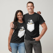 《鳥》アメリカゴガラバードポケット野鳥観察 Tシャツ (ユニセックス)