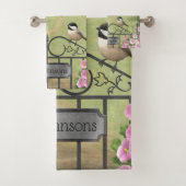 《鳥》アメリカゴガラフラワーズファームハビクトリアンウス バスタオルセット (インサイチュ)