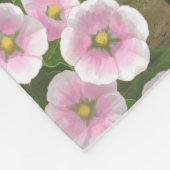 《鳥》アメリカゴガラフラワーズファームハビクトリアンウス フリースブランケット (角)