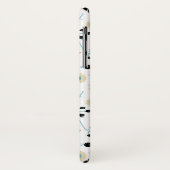 《鳥》アメリカゴガラブラックキャップ鳥の果実の花 Case-Mate iPhoneケース (裏面/左)