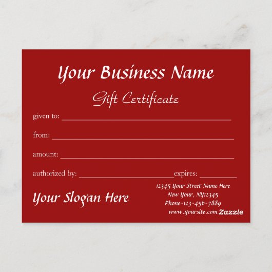 《鳥》アメリカゴガラ休暇中のギフト券 ポストカード (裏面)