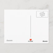 《鳥》アメリカゴガラ冬はがき。 ポストカード (裏面)