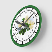 《鳥》アメリカゴガラ時計 ラウンド壁時計 (傾斜)