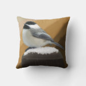 《鳥》アメリカゴガラ枕 クッション (裏面)