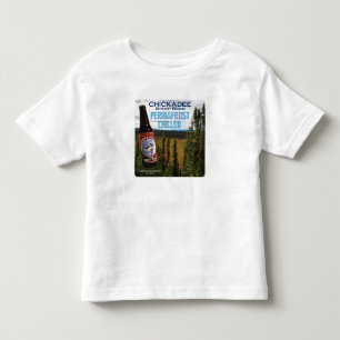 《鳥》アメリカゴガラ樺の木ビール トドラーTシャツ