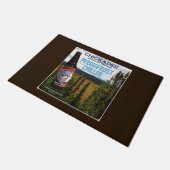 《鳥》アメリカゴガラ樺の木ビール ドアマット (アングル)