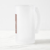 《鳥》アメリカゴガラ樺の木ビール フロストグラスビールジョッキ (正面右)