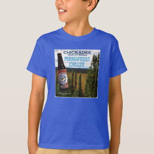 《鳥》アメリカゴガラ樺の木ビール Tシャツ