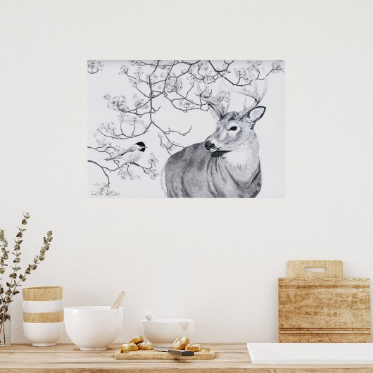 《鳥》アメリカゴガラ歌 ポスター (キッチン)