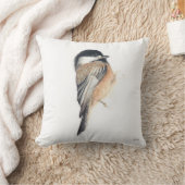 《鳥》アメリカゴガラ水彩 クッション (ブランケット)