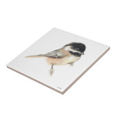 《鳥》アメリカゴガラ水色セラミックタイル タイル (側面)