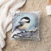 《鳥》アメリカゴガラ装飾用クッション クッション (ブランケット)