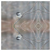 《鳥》アメリカゴガラ1075 ファブリック (クローズアップ)