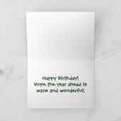 《鳥》アメリカゴガラ カード (内部)