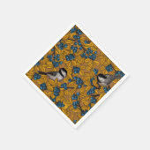 《鳥》アメリカゴガラ スタンダードカクテルナプキン (角)