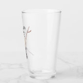 《鳥》アメリカゴガラ タンブラーグラス (左)