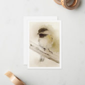 《鳥》アメリカゴガラ ノートカード (正面/裏面インサイチュ)