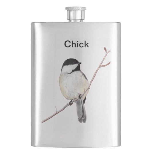 《鳥》アメリカゴガラ フラスク (正面)