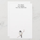 《鳥》アメリカゴガラ 便箋 (正面/裏面)