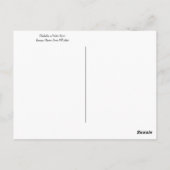 《鳥》アメリカゴガラSnowy Branchesポストカード ポストカード (裏面)