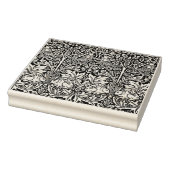 鳥、ウサギフローラ – ウィリアム・モリス ラバースタンプ (スタンプ)