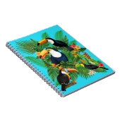 鳥、オウム ノートブック (右側)