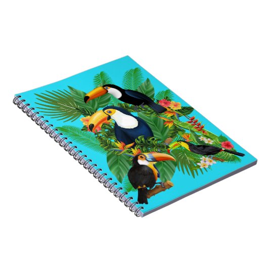 鳥、オウム ノートブック (右側)