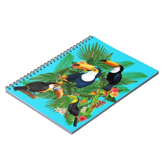 鳥、オウム ノートブック (左側)