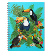 鳥、オウム ノートブック (正面)